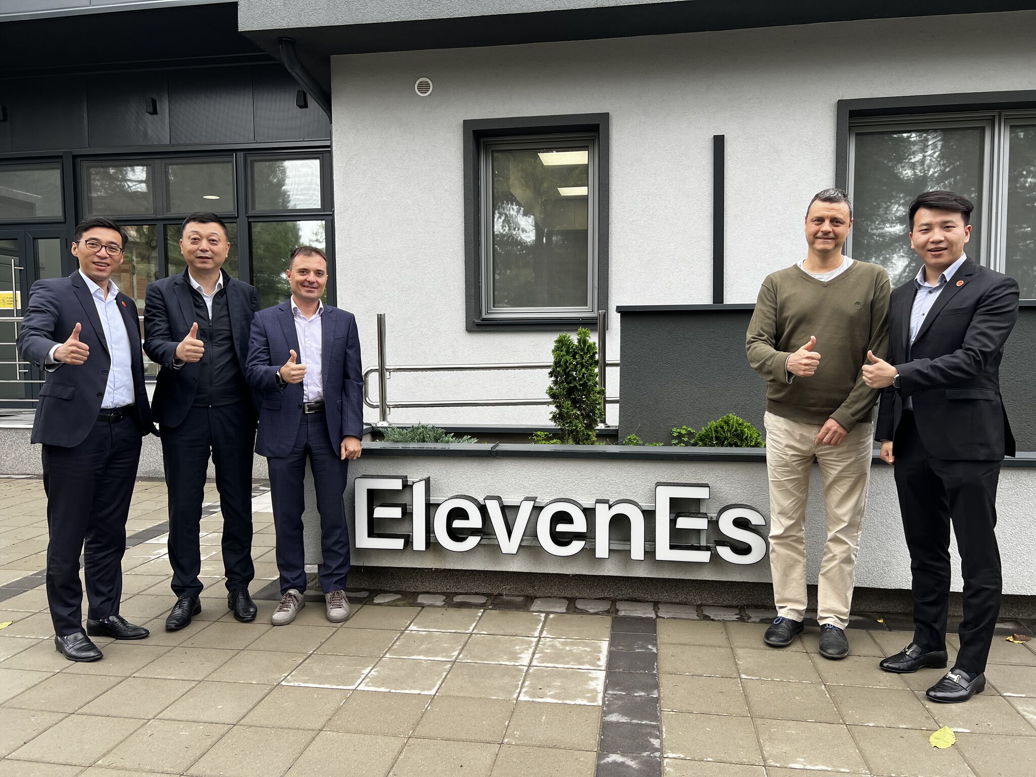 We had guests from Yonyou Europe